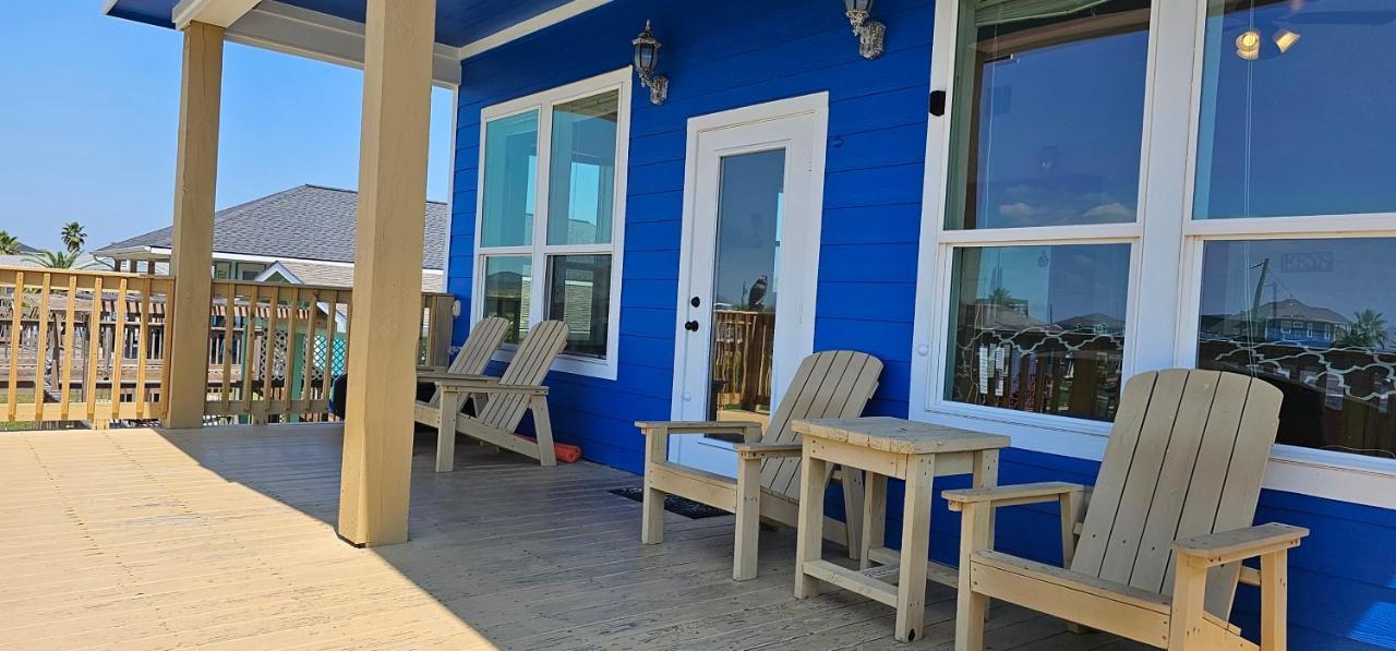 Private Beach -- Away From The Crowds - Ocean Views -Short Drive To Moody Gardens, Schlitter Bahn, Pleasure Pier Galveston Exteriör bild